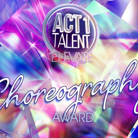 Choreography Award Plaque