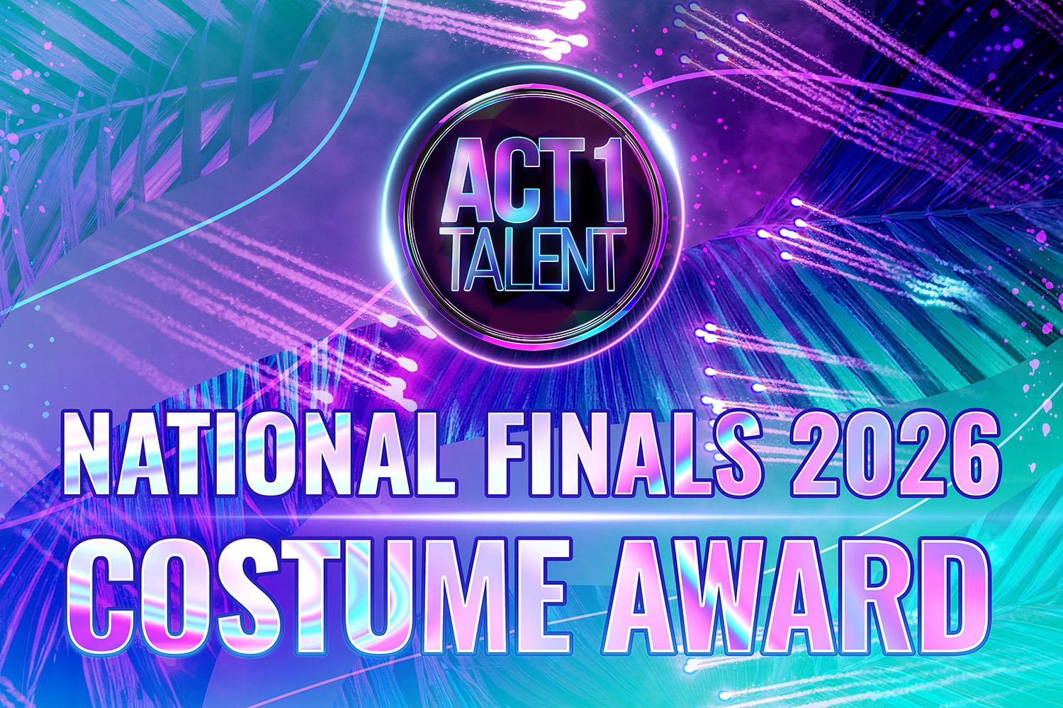 NF26 Costume Award Plaque
